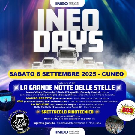 INEO DAYS 2025: due giorni di passione, spettacolo e autotrasporto
