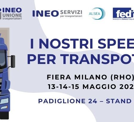 I nostri speech per Transpotec Logitec 2026